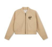 Michael Kors - Double Jersey Cardigan - Light Chocolate Brown - Girl - 8 Years