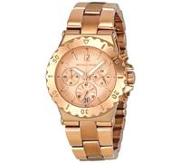 MICHAEL KORS DYLAN ROSE GOLD TONE+CHRONOGRAPH DIAL+DATE MINI WATCH MK5499