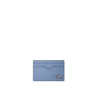 Michael Kors Edison Notched Card Case, French Blue, One Size