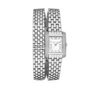 Michael Kors Emery Women's Stainless Steel Double Wrap Watch