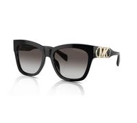 Michael Kors Empire Square MK2182U Women Sunglasses 30058G Black/Dark Grey Grad
