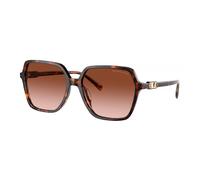 Square Dark Tortoise Brown Gradient MK2196U Jasper Michael Kors Brown One Size