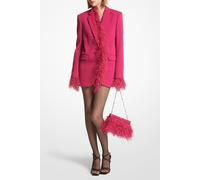 Michael Kors Feather Detail Blazer In Fuschia size 38 | Blazers Outlet | Women 38