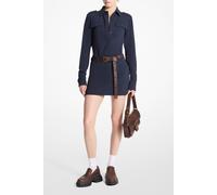 Michael Kors Fitted Army Shirt In Navy size XXL | Button-Down Shirts Outlet | Women | Green XXL