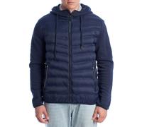 Michael Kors Galway Mens Padded Winter Jacket MC61714 - Blue - Size Medium