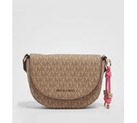 Michael Kors Grained Coated Cotton Bag with Printed MK Monogram - Size: OS - unisex