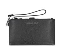 Michael Kors Adele handbag in black leather, Black/White
