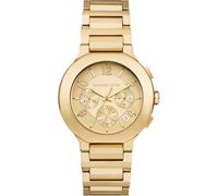Michael Kors Gramercy Watch for Women, Quartz Chronograph Movement with Stainless Steel Strap