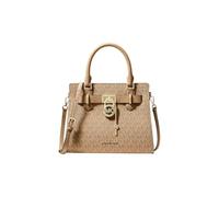 Michael Kors Hamilton Small Signature Logo Satchel - CAMEL - 35S4GHMS1B