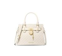 Michael Kors handbag for women Hamilton small satchel, Light Creame