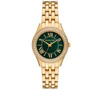 Michael Kors Harlowe Ladies' Green MOP Dial Gold Tone Stainless Steel Watch
