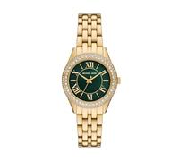 Michael Kors Harlowe Watch for Women, Quartz Three Hand Movement with Stainless Steel or Leather Strap