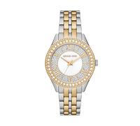Michael Kors Harlowe Women's Stone Set Two Tone Stainless Steel Watch