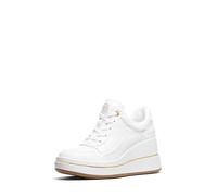 Michael Kors Hayes Wedge Trainer Sneaker Optic White