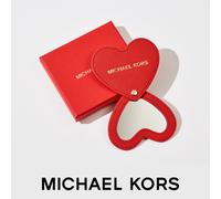 Michael Kors Heart Mirror GWP - Unisex - Faux Leather Red