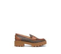 Michael Kors Holland Women's Loafers 49F4HLFP1B Brown