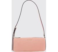 Michael Kors Izzy Cylindrical Nubuck Leather Shoulder Bag with Adjustable Handle