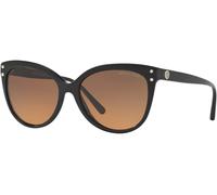 Michael Kors Jan Women's Black Rounded Cat Eye Sunglasses - MK2045-317711-55