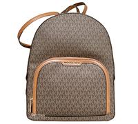 Women's Michael Kors Jet Set Travel Logo Backpack BrownAcorn - Size: ONE size