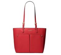 Michael Kors Jet Sest Travel Medium Double Pocket Tote, Bright Red