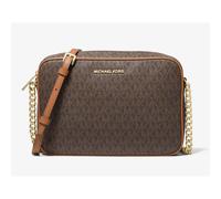 Michael Kors - Jet Set Signature Crossbody Bag - Brown