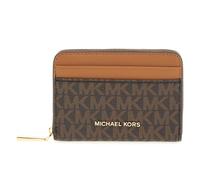 Michael Kors for woman. 32T4GJ6Z5B Jet Set card holder small with brown logo (OSFA), Casual, Canvas