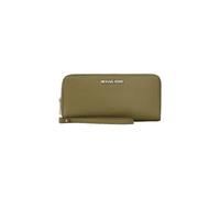 Michael Kors Jet Set Travel Large Pebbled Leather Wristlet Women's Wristlet - 35T7GTVE7L