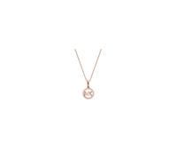 Michael Kors Jewellery Michael Kors 14k Rose Gold Plated Sterling Silver CZ Logo 16-18 inch Necklace