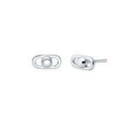 Michael Kors Jewellery Michael Kors Premium Kors Sterling Silver Astor Link Stud Earrings 0.7 x 0.3cm