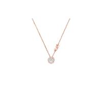 Michael Kors Jewellery Michael Kors Premium Sterling Silver Rose Gold Tone MK Necklace 16-18inch