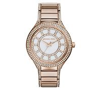 MICHAEL KORS Kerry Womens Quartz Watch with Mother of Pearl Dial and Rose Gold Stainless Steel Bracelet MK3313
