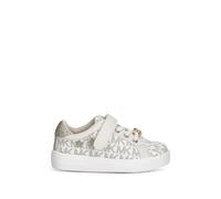 Michael Kors Kids monogram-print glitter-detail sneakers - White 22-25-27-28-29-30-31