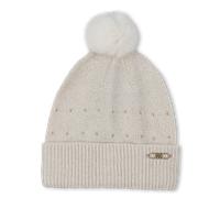 Michael Kors - Knitted Hat With Pompom - Light Gold - Girl - Size T3
