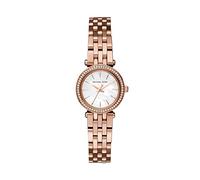 Michael Kors Ladies 26.00mm Quartz Watch with Mother of Pearl Analogue dial and Rose Gold Metal Bracelet Strap MK3832