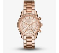 Michael Kors Watches Ladies' Rose Gold Plated Ritz Watch MK6357 Rose