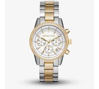 Michael Kors Ladies Bryant Two Tone Chronograph Watch MK6474