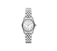 Michael Kors Ladies Lexington Glitz Watch Silver Dial Stainless Steel Braclet MK3228