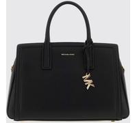 Michael Kors Laila Grained Leather Handbag with Double Handle and Strap