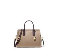 Michael Kors Laila Medium Satchel, Gold-tone Hardware/Birch Multi, One Size