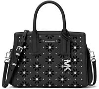 Michael Kors LAILA Small Laser-Perforated and Embellished Leather Handbag