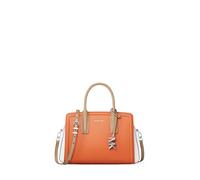 Michael Kors Laila Women's Small Satchel Gold Material Leather Mimosa Multicolour