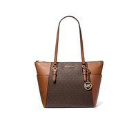 Michael Kors large Charlotte monogram-print tote bag - Brown One Size