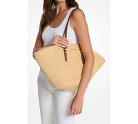 Michael Kors 30S5G9FT9W-969 LG FAN TOTE Female NAT/LUGG Size One Size