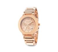 Michael Kors large gold-rose Gramercy watch - Pink 40