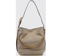 Michael Kors Large Nolita Shoulder Bag in Leather and Suede with Metallic Details