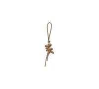 Michael Kors Leather MK Bubble Charm, Gold-Tone Hardware/Key Charm/Husk