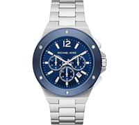Michael Kors Lennox Watch for Men, Quartz Chronograph with Stainless steel strap