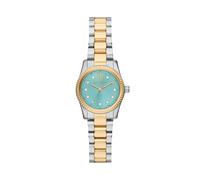 Michael Kors Lexington 26mm Turquoise Dial Two Tone Bracelet Watch