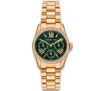 Michael Kors Lexington Watch for Women, Quartz Chronograph Movement with Stainless Steel Strap