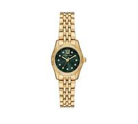 Michael Kors Lexington Three-Hand Gold-Tone Stainless Steel Watch, Gold, Women Gold